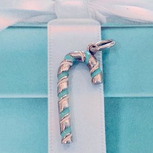 Tiffany & Co Candy Cane Christmas Charm